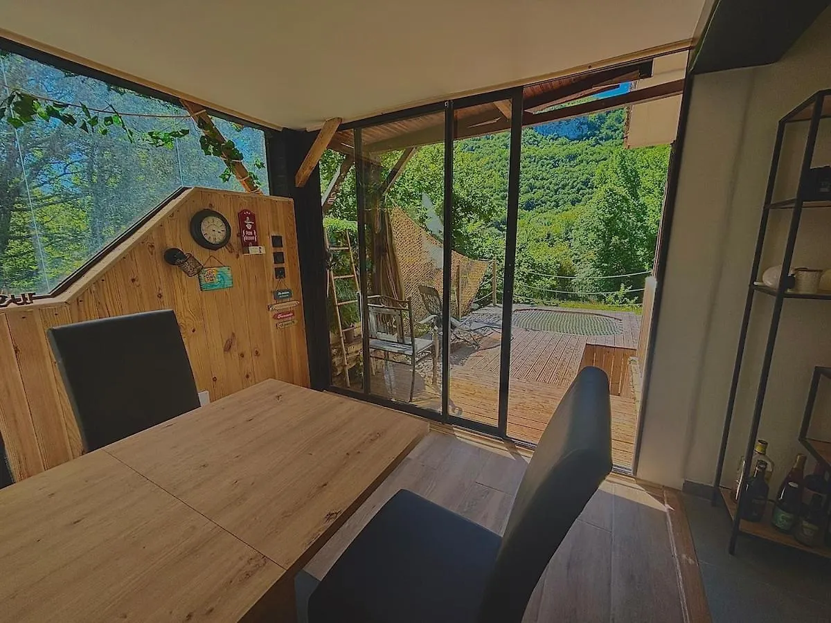 House near Aveyron Villa Saint-Antonin Fransa